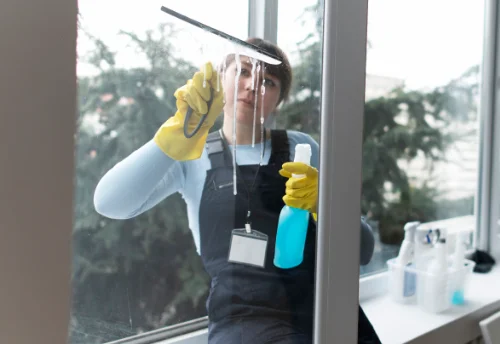Nettoyage de vitres intérieures et extérieures à Pern